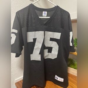 Vintage Raiders Jersey number 75 size large